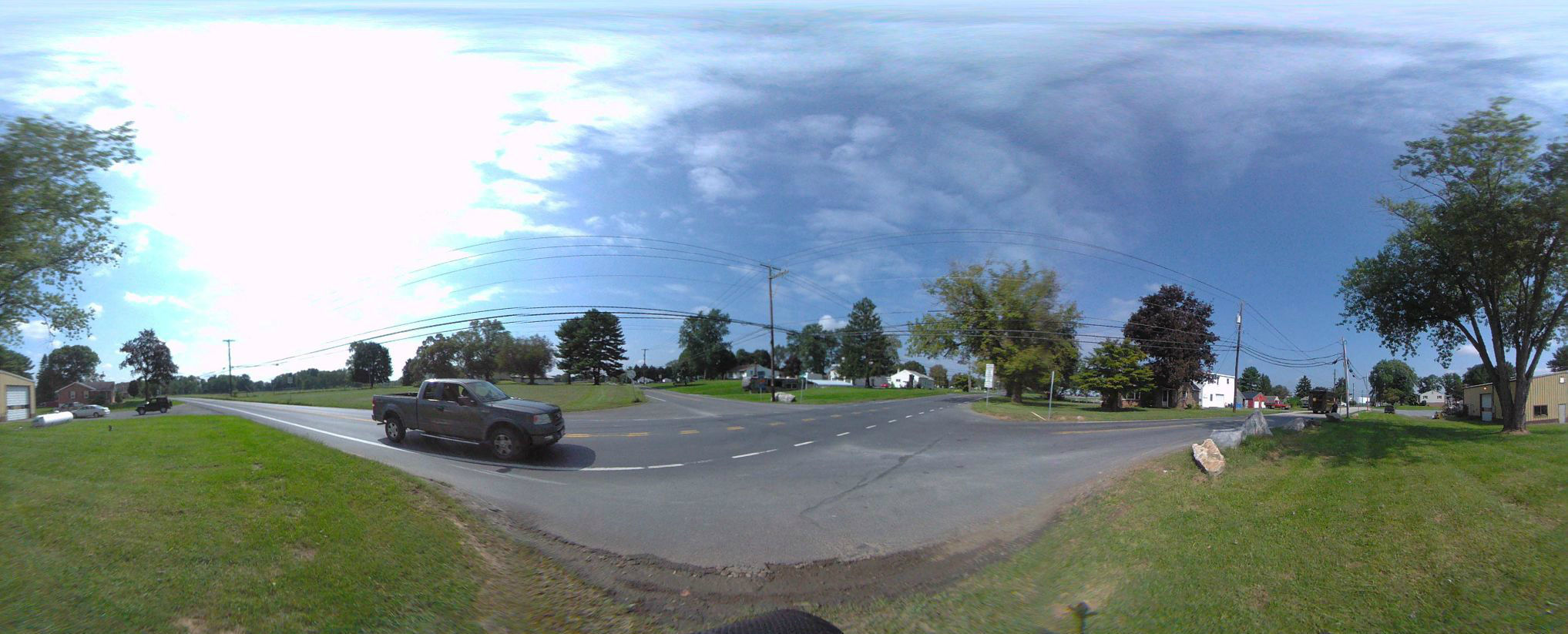 Hempt Road and Texaco Road intersection